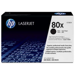 Toner HP 80 XL