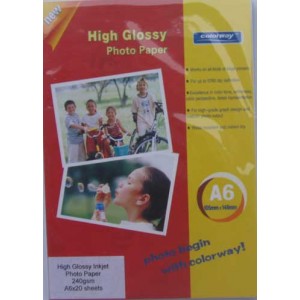 Foto papir Glossy 240g A6