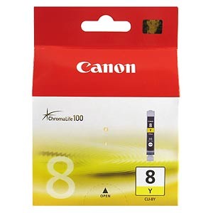 Kartuša Canon CLI 8 Y 