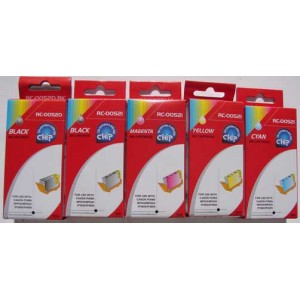 Kartuše Canon PGI 520 / CLI 521 komplet